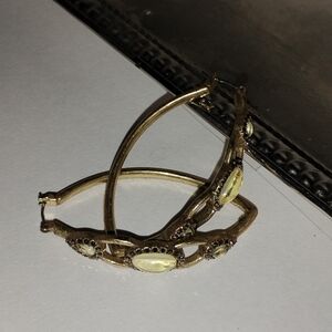 Earings pearl with diamond round cutt clean